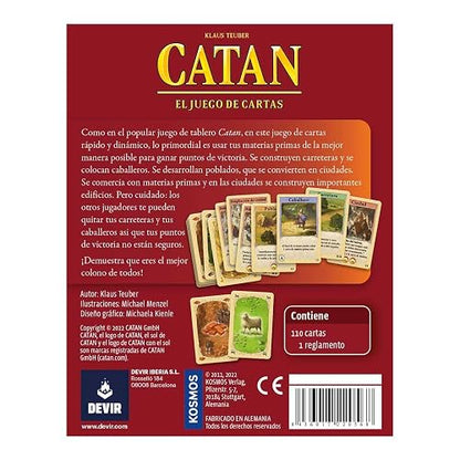 Devir Catan Cartas Mini Juego De Mesa en Español
