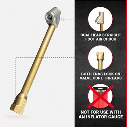 Milton (S-690 1/4" FNPT Dual Head Air Chuck