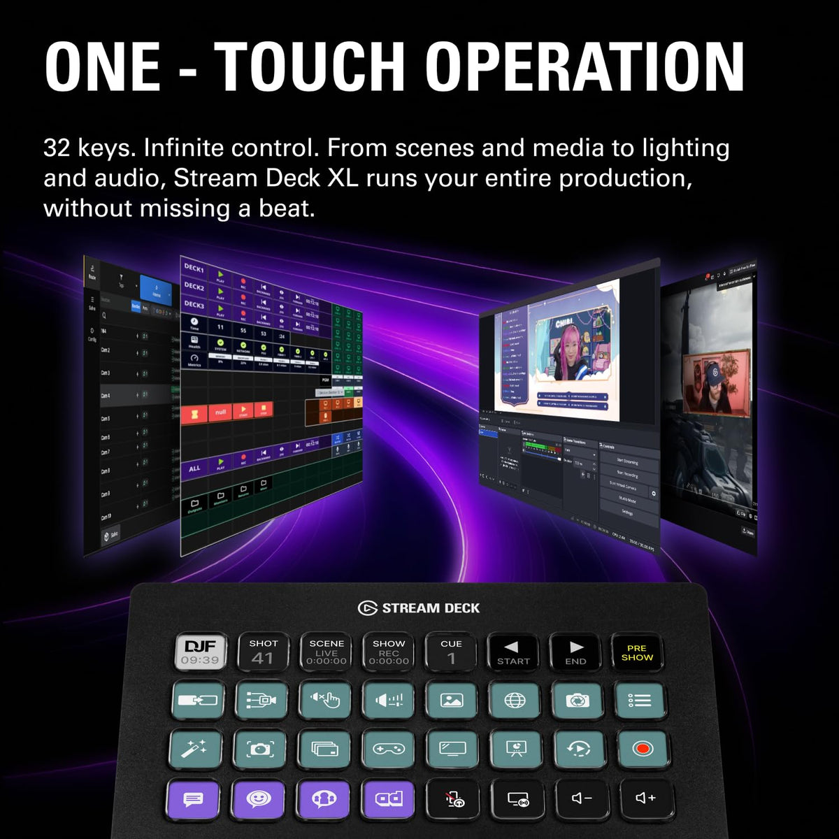 Elgato Stream Deck XL, Controlador avanzado de Estudio