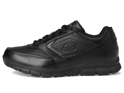 Skechers Nampa-wyola Zapatos para Servicio de Alimentos para Mujer | Trabajo, antideslizante, peligro eléctrico, ajuste relajado, espuma viscoelástica
