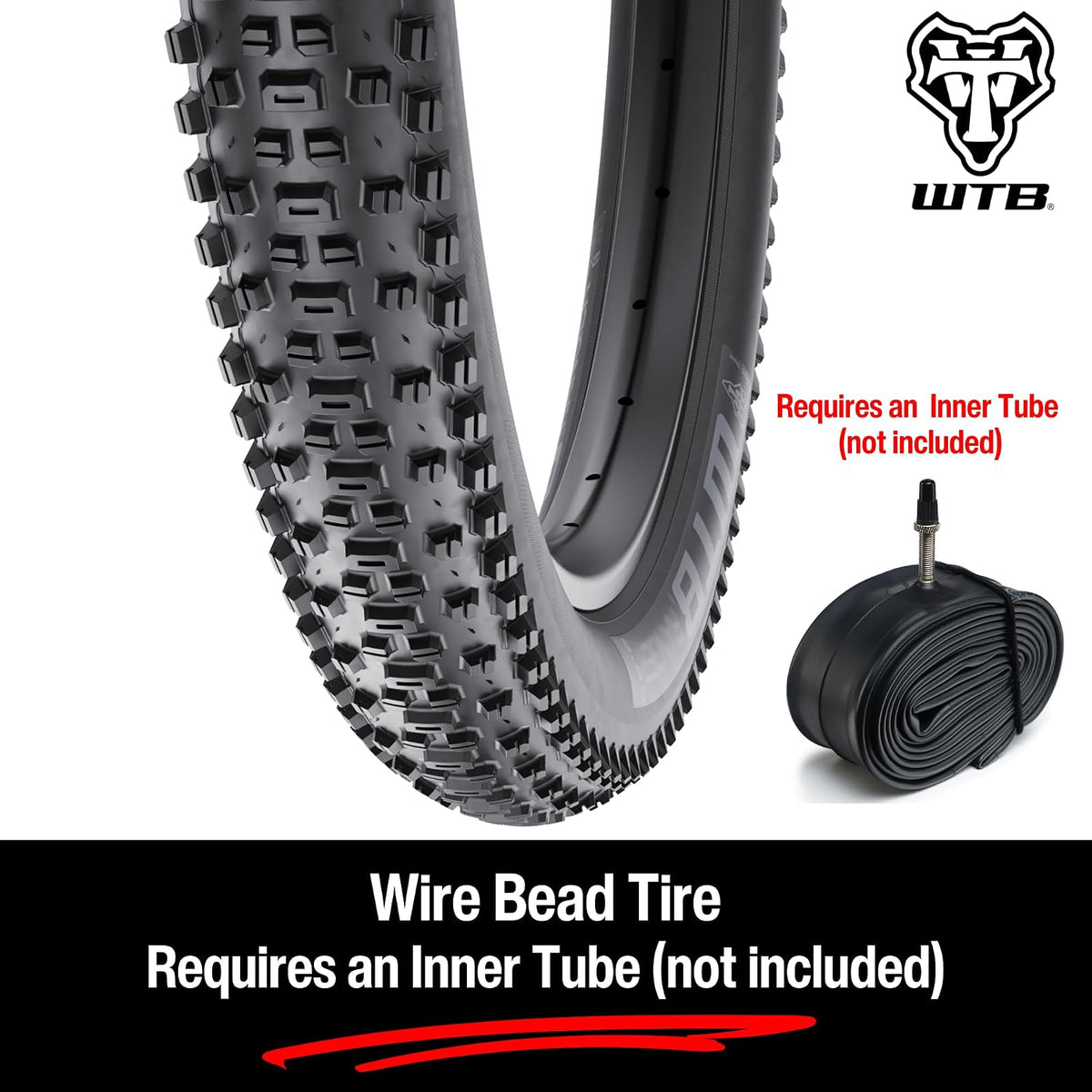 WTB Llanta MTB ‍ 29X2.25 (55-622) | Modelo Ranger Comp TCS | Color Negra | Resistente y de Alto Rendimiento | Código W010-0647