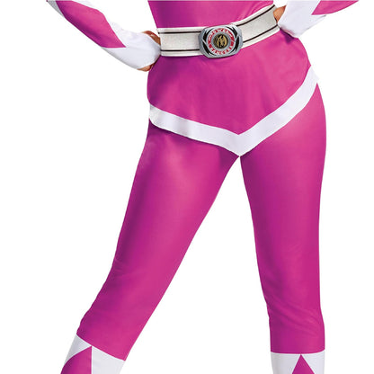 Disguise Disfraz de Ranger Rosa para Adulto Disfraces de tamaño Adulto Mujeres