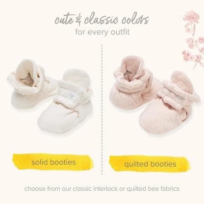 Burt's Bees Baby - Calcetín unisex de género neutro para edades de 0 a 9 meses