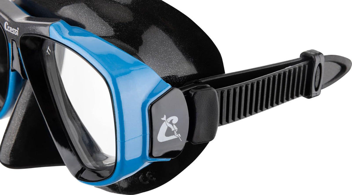 Cressi Primera máscara de Buceo con Lentes inclinadas para Buceo: Focus: Made in Italy