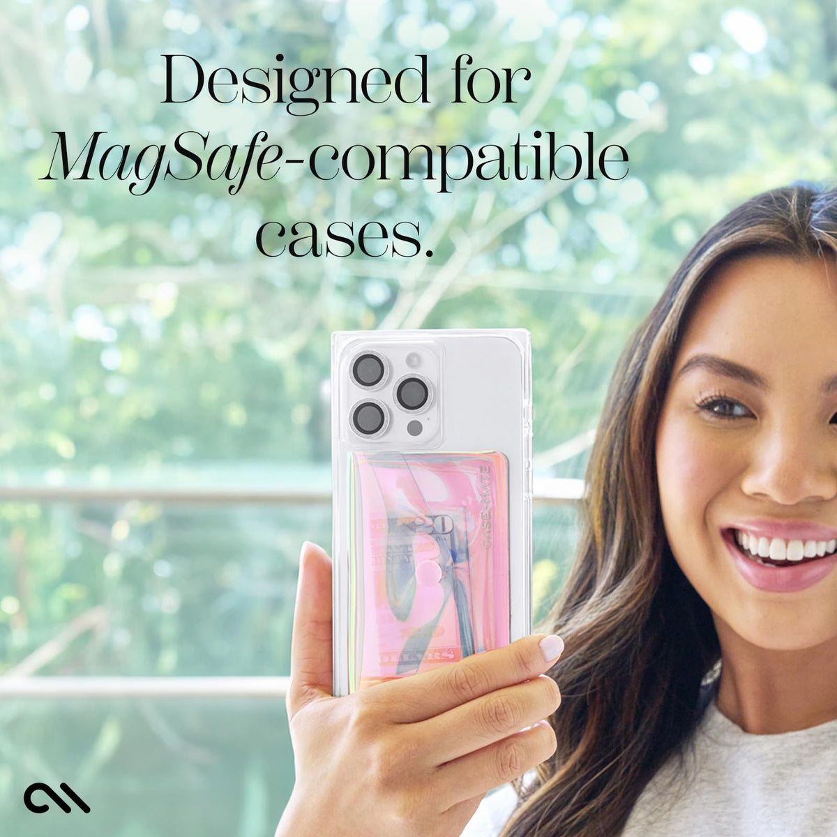 Case-Mate - portafolios magnética para iPhone [tarjetero]