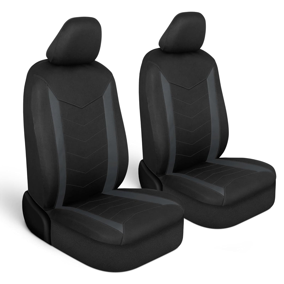 Motor Trend SpillGuard 2 Funda de Asiento para Automóviles y Automóviles Funda de Asiento para Camión – Neopreno Inalámbrico Gris