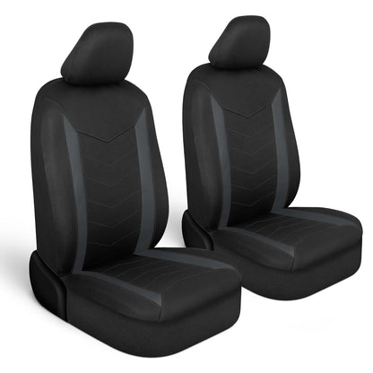 Motor Trend SpillGuard 2 Funda de Asiento para Automóviles y Automóviles Funda de Asiento para Camión – Neopreno Inalámbrico Gris