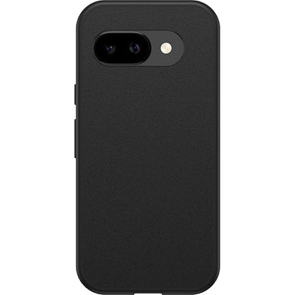 OtterBox Funda Protectora contra caídas para Google Pixel 9a, React Series Probado según el estándar Militar y Protector de Pantalla de Cristal confiable, Color Negro