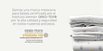 Baby Creysi Playera Manga Larga para Niño Paquete de 4 Algodón Hipoalergénico Blanco