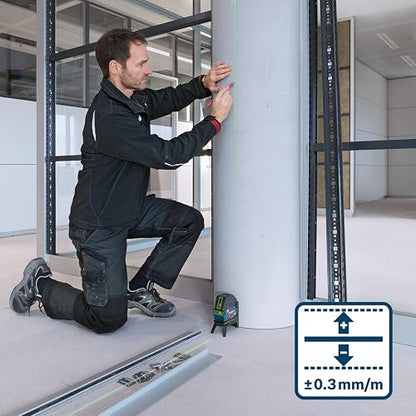 Bosch Nivel Láser Verde Combinado GCL 2-15G Professional