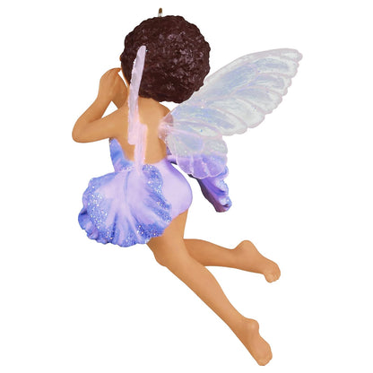 Hallmark Keepsake Adorno de Navidad 2022, Hada mensajeros Iris Hada