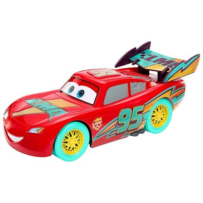 Cars de Disney y Pixar Vehículo de Juguete Vehículo Rayo Mcqueen Luces y Sonidos 3Y+