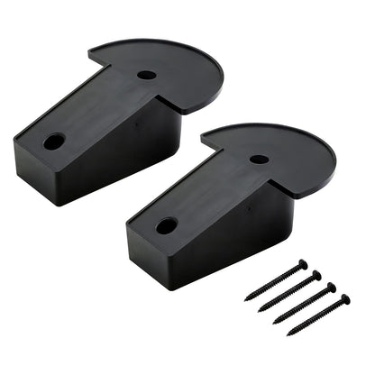 Extreme Max Percha Minimalista de Pared para Casco 5001.5811, Negro, 2 Unidades