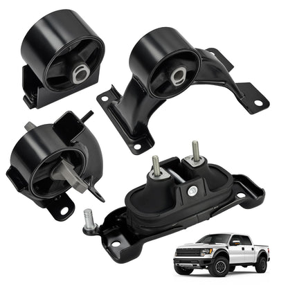 BDFHYK Motor y soportes trans compatibles con Chrysler Town & Country | 3.6 L / V6, reemplaza A5665, A5480, acero de aleación, fácil instalación, compatible con Dodge Grand Caravan 11-19