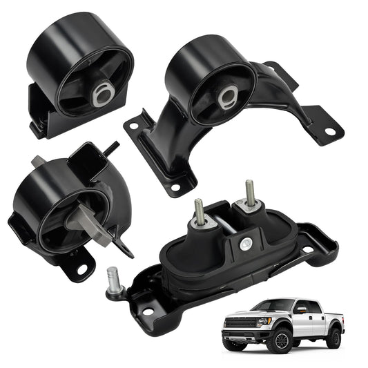 BDFHYK Motor y soportes trans compatibles con Chrysler Town & Country | 3.6 L / V6, reemplaza A5665, A5480, acero de aleación, fácil instalación, compatible con Dodge Grand Caravan 11-19