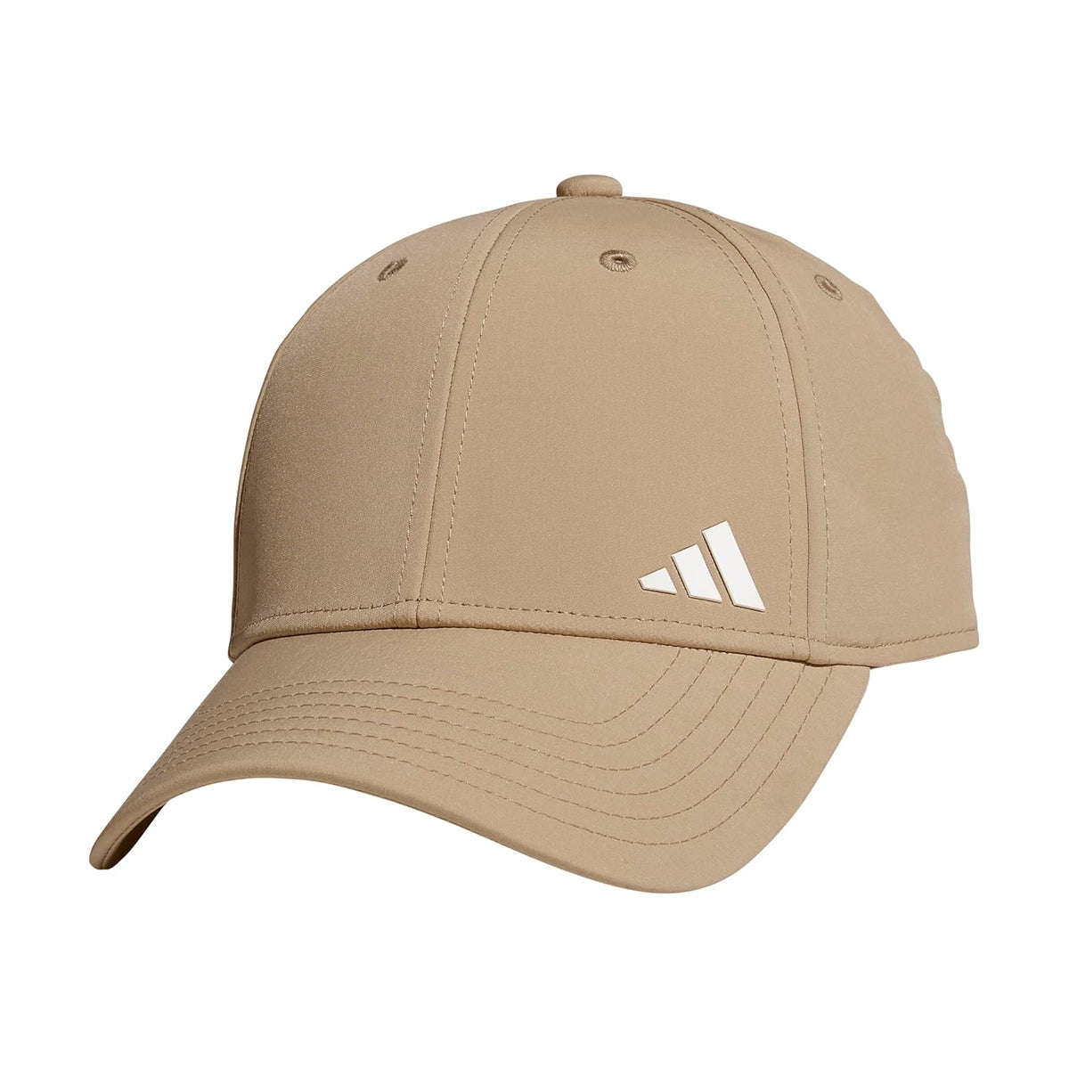 Adidas Backless Ponytail Hat Adjustable Fit Baseball Cap Gorra de béisbol Mujer - Talla Única - Beige mágico - Blanco roto