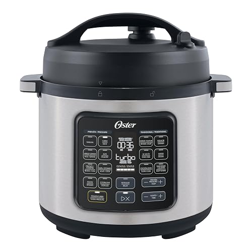 Olla Eléctrica Multifunción Oster Turbo 5.7 Litros Color Plata Modelo CKSTPCECT57D