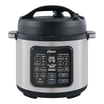 Olla Eléctrica Multifunción Oster Turbo 5.7 Litros Color Plata Modelo CKSTPCECT57D