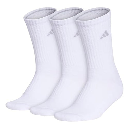 adidas Women's Cushioned 3.0 3-pack Crew Calcetín de tripul Mujer