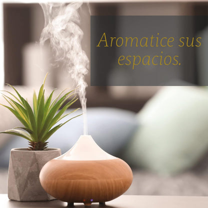 Punto Aroma - Aromaterapia - Set de 6 fragancias para difusor humidificador - Incluye 6 frascos de 10ml - Fragancia Premium (Tea Lovers)