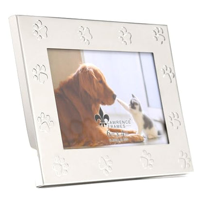 Lawrence Frames - 567064 Classic Bead Picture Frame, 6 x 4, plateado