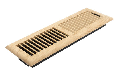 Accord APFRMPL410 - Registro de piso de plástico con diseño de rejilla, Classic, 4" x 14", Arce - 4" x 14" - Arce