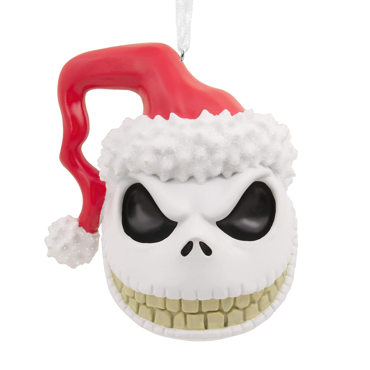 Hallmark Jack Skellington - Adorno de Navidad, Pesadilla Antes de Navidad - Jack Skellington Head - Adorno