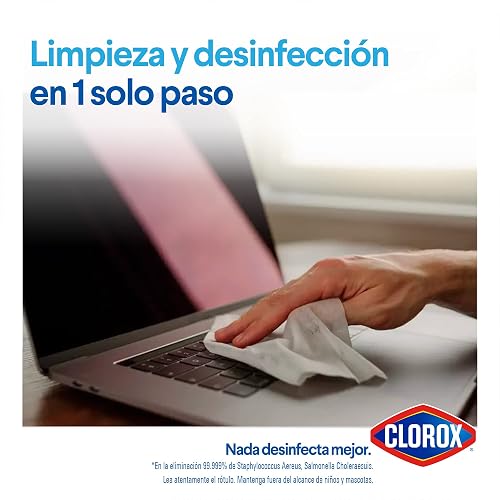 Pack Clorox Toallitas Desinfectantes 3 x 75 u (1 Crisp lemon + 2 Fresh scent)