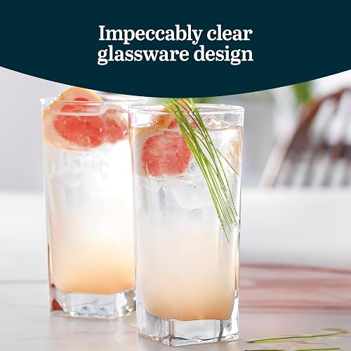 Libbey Juego de 8 Vasos de Vidrio City de 422 ml