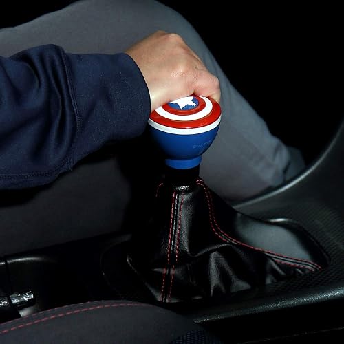 Pilot Automotive Pomo de Palanca de Cambios con el Hombre Araña MVL-0401 Pilot, Captain America