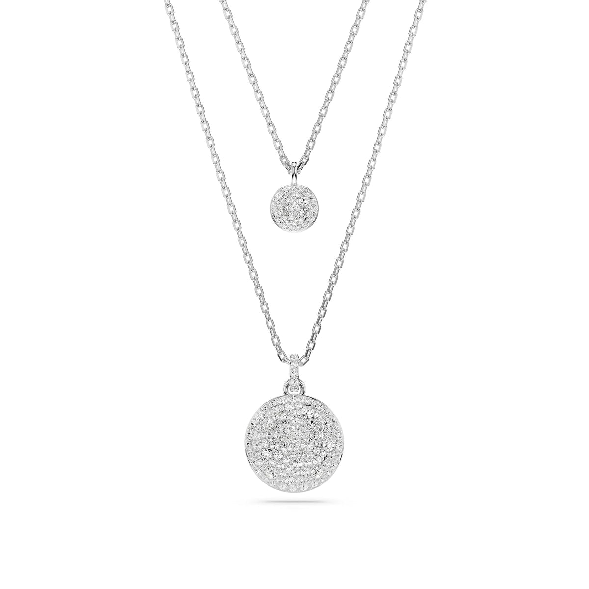 Swarovski Ginger Halskette, Damenkette mit Blauen Kristallen