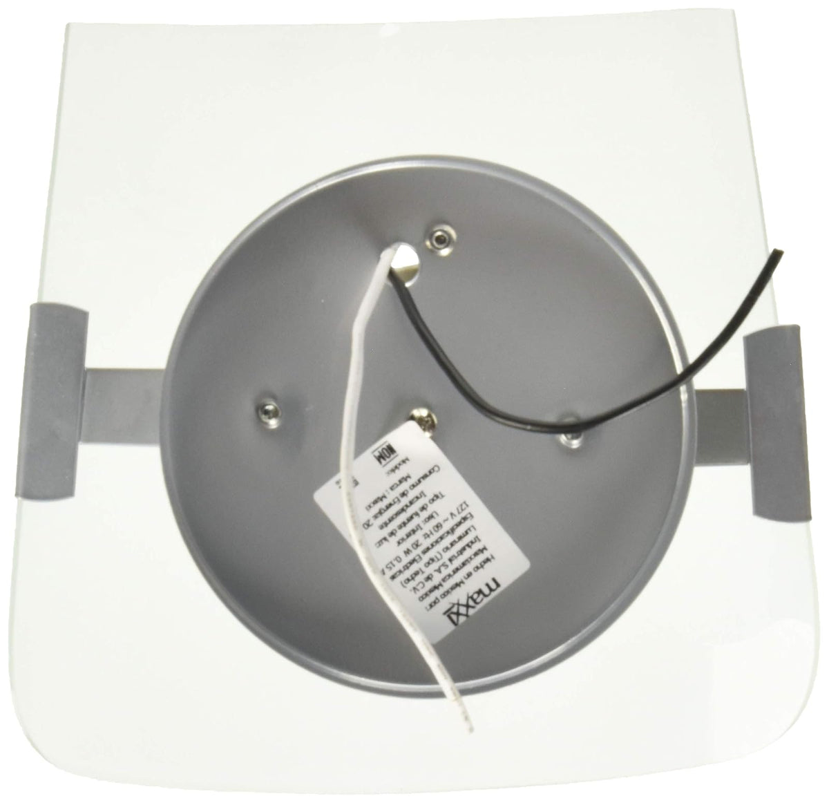 MAXXI MX-AR521/S Lámpara arbotante decorativo pared, vidrio mate, pack of/paquete de 1