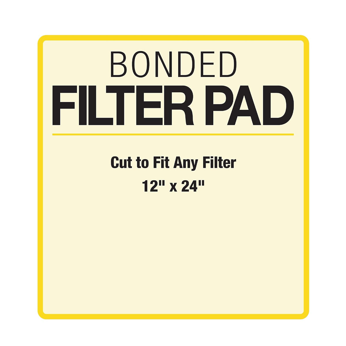 Marineland PA0100 Bonded Filter Pad, 312-Square-Inch