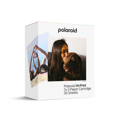 Polaroid Hi-Print 6646 - Papel fotográfico de 3 x 3-30 hojas de fotos