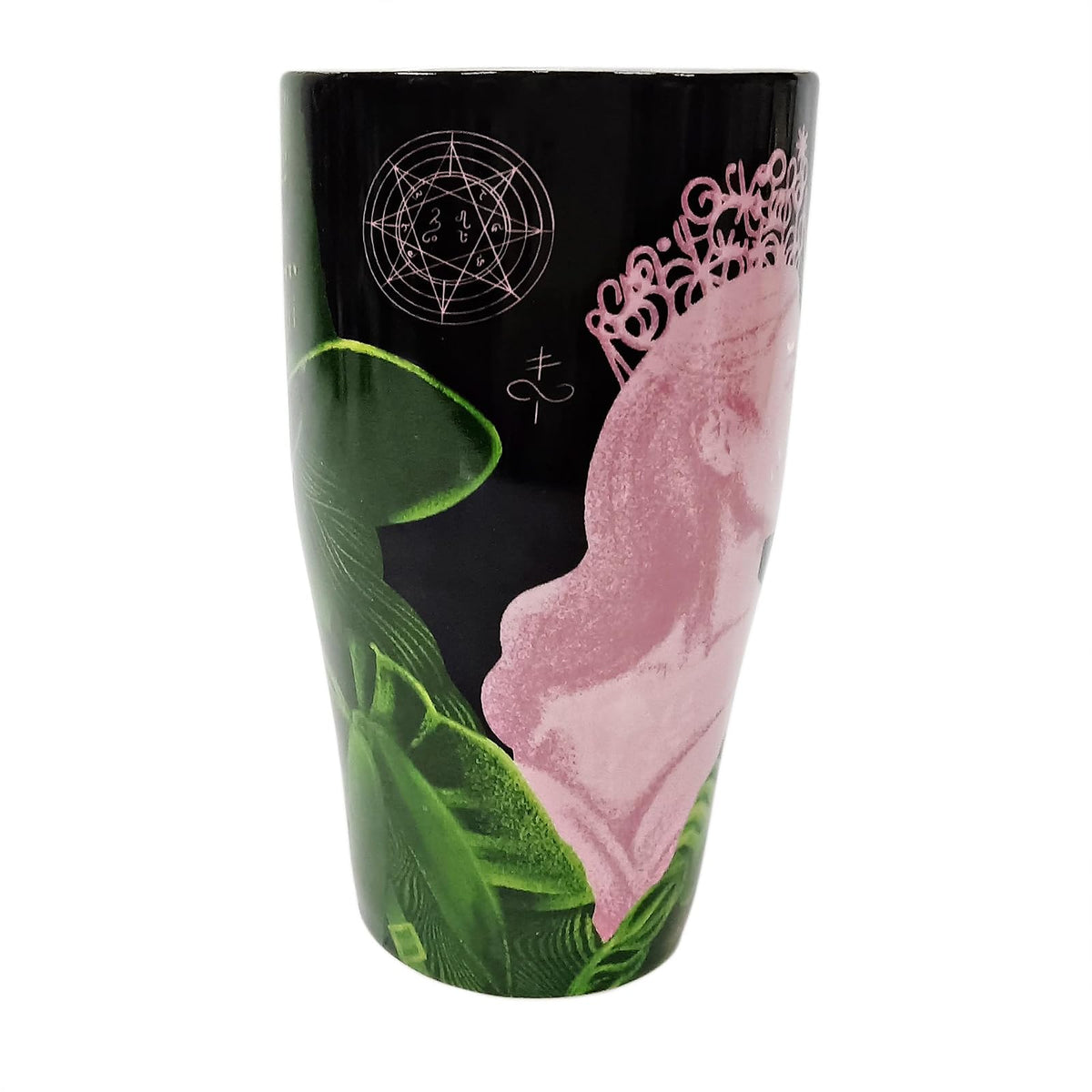 Funkids - Tarro alto Wicked 600ML, tasa grande para cafe de porcelana.