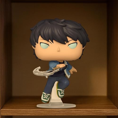 Funko Pop! Animation: Solo Leveling - Sung Jinwoo (1 in 6 Chase Chance) | Mercancía Oficial de Anime - Figura de Vinilo Coleccionable para Decoración - Regalo de Cumpleaños para Fans