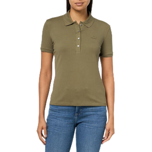 Lacoste L.12.d - Mini Polo piqué elástico para Mujer