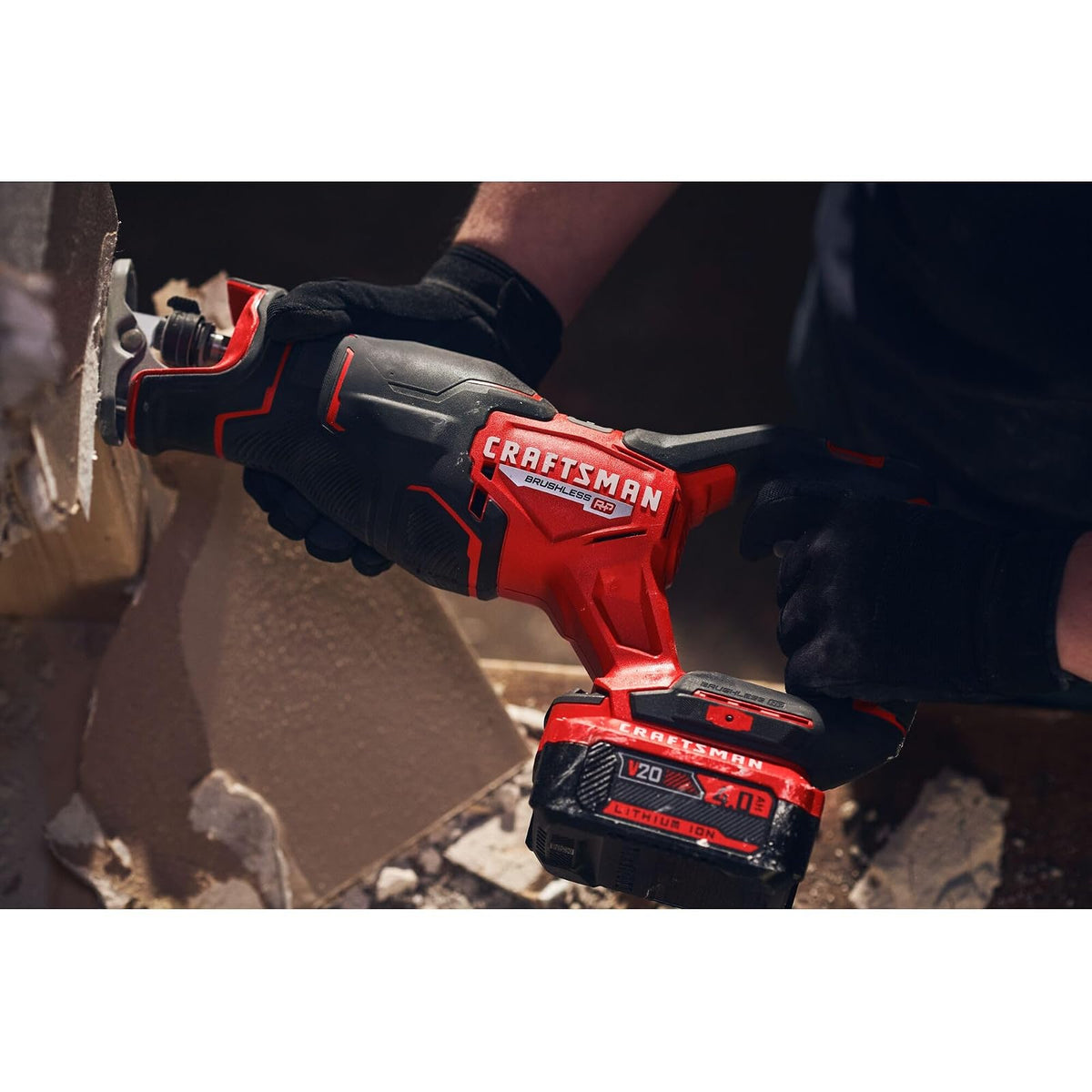 Craftsman - Juego de batería y Cargador de 20 V, baterías de Iones de Litio de 2 Ah y 4 Ah (CMCB204-CKVA) (CMCB204-CKVA)