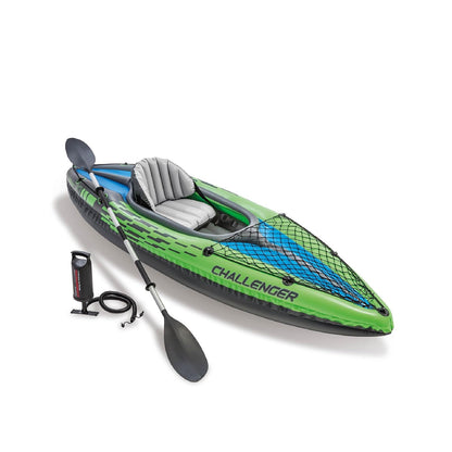 Intex Challenger - Juego Inflable de Kayak con remos de Aluminio