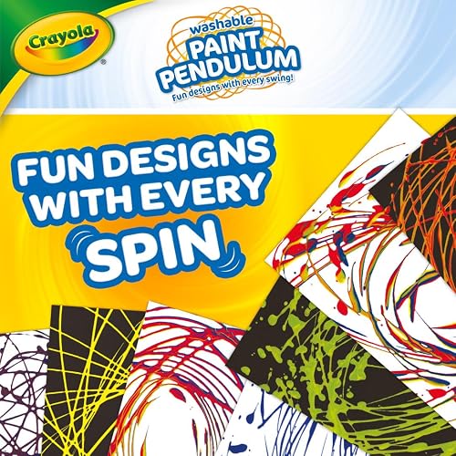Crayola Péndulo de Pintura 30 Piezas Kit Lavable Artes Manualidades