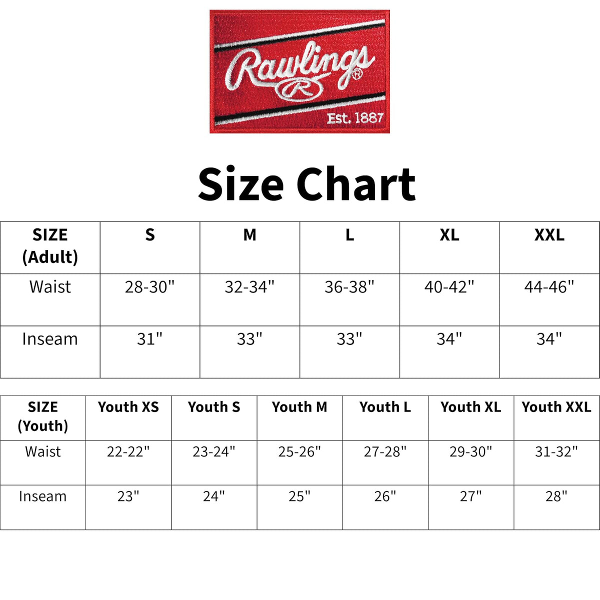 Rawlings Sporting Goods - Pantalón de Lanzamiento para Hombre