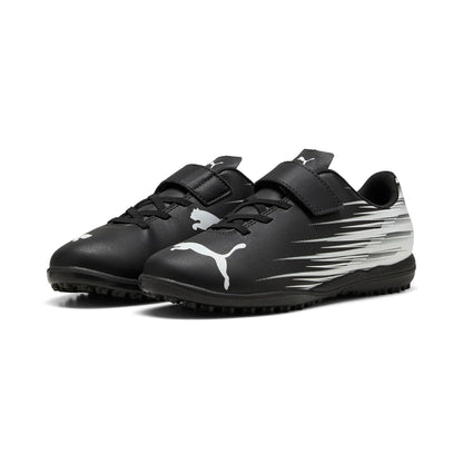 PUMA, Multitacos de Fútbol ATTACANTO II V Jr, Unisex, Negro, Talla 22