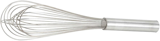 Winco Látigo de alambre de piano de acero inoxidable, 12 pulgadas, 12 pulgadas