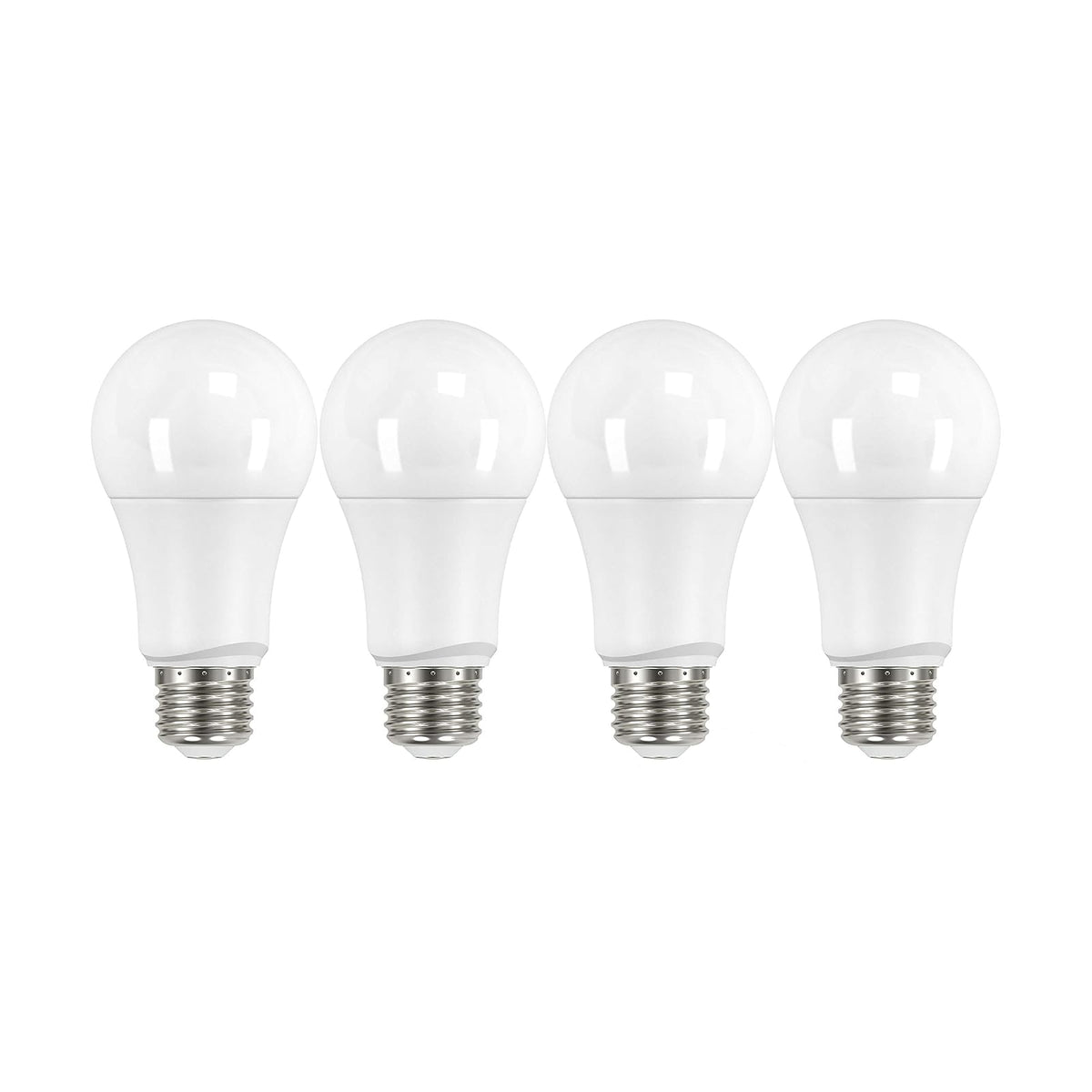 Satco S29558 - Bombillas LED A19 de 9,5 W, equivalente a 60 W, 4000 K, color blanco frío, paquete de 4