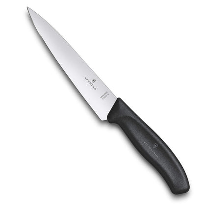 Victorinox 6.8003.15G Cuchillo De Cocina, 15 Cm, Negro