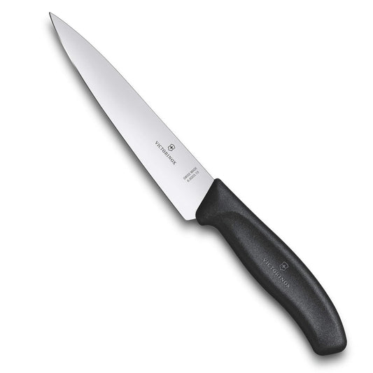 Victorinox 6.8003.15G Cuchillo De Cocina, 15 Cm, Negro