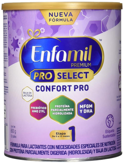 Enfamil Confort 1 Fórmula Infantil Especializada, Lata 800 gramos
