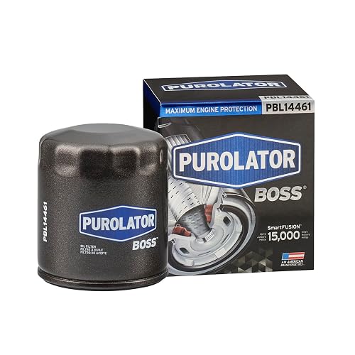 Purolator PBL14461 PurolatorBOSS Filtro de Aceite Giratorio de Máxima Protección del Motor, Negro