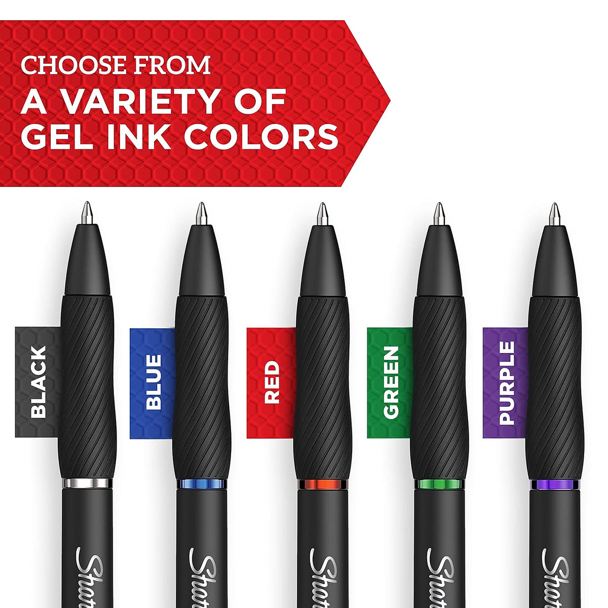 SHARPIE S-Gel BOLDPT Negro 4CT