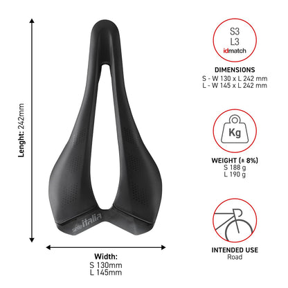 Selle Italia Sillín SLR ADVAN S3